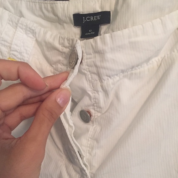 J.Crew white cargo pants - Picture 3 of 4